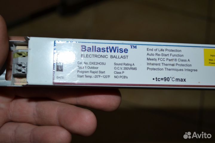 Электронный балласт BallastWise DXE2HO5U
