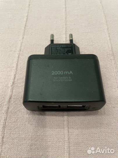 Сетевое зарядное устройство InterStep 2xUSB, 2 A