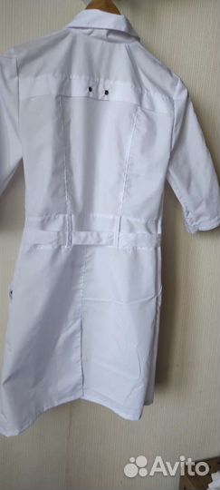 Медицинский белый халат женский 42-44