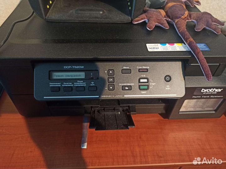 Новый струйный принтер мфу dcp-t520w brother