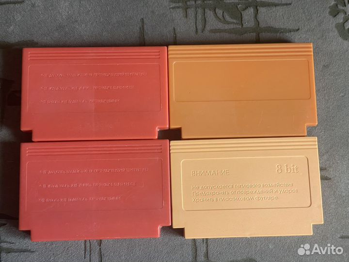 Картриджи для dendy.лот6