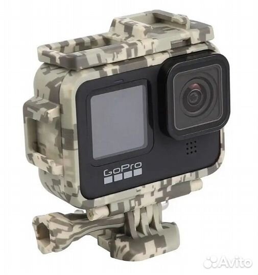 Рамка камуфляж для камер GoPro 9 10 11 12 Black