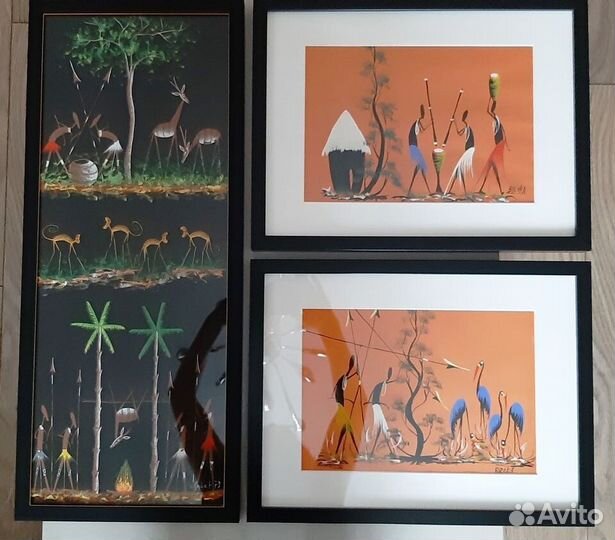 Авторские картины художников юар Раритет