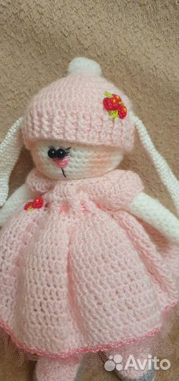 Вязаные игрушки ручной работы