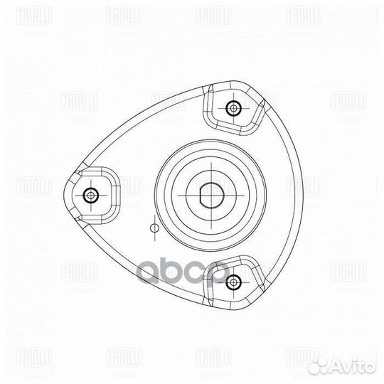 Опора амортизатора для а/м Kia Rio (05) (прав