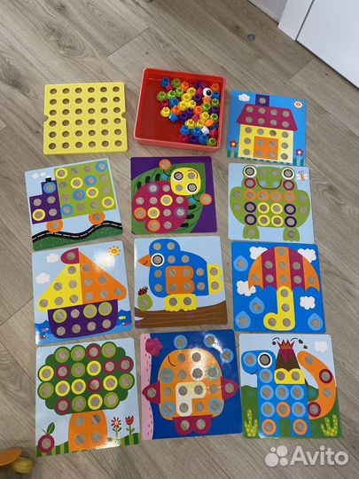 Игрушки для малышей 1-2 года пакетом