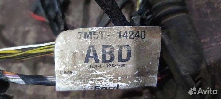 Проводка двери задней правой Ford Focus 2