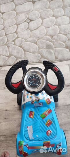 Машинка каталка электрическая