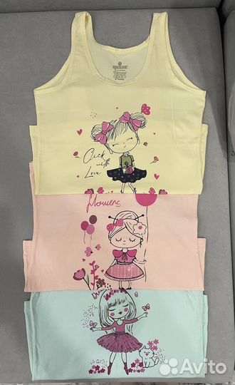 Майки для девочки
