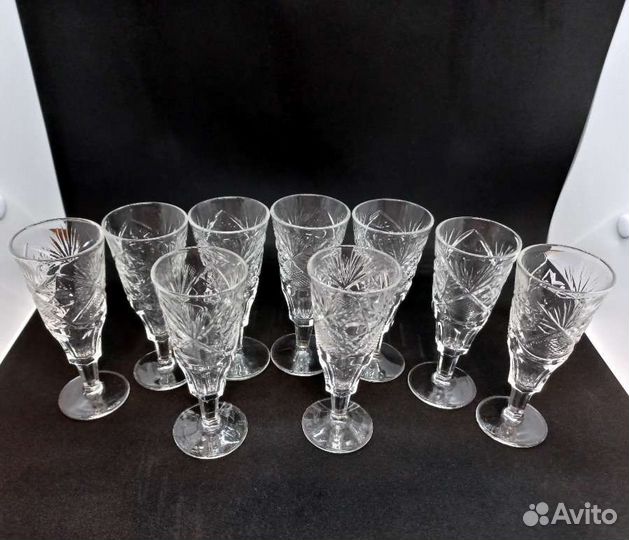 Рюмки хрусталь СССР