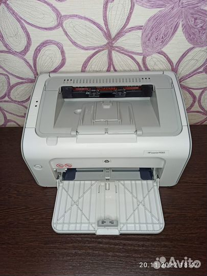 Принтер лазерный Hp LaserJet p1005(пробег 5551стр)