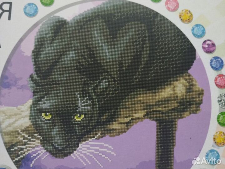 Алмазная мозаика готовая работа
