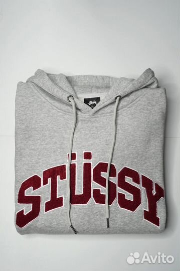 Stussy худи серое