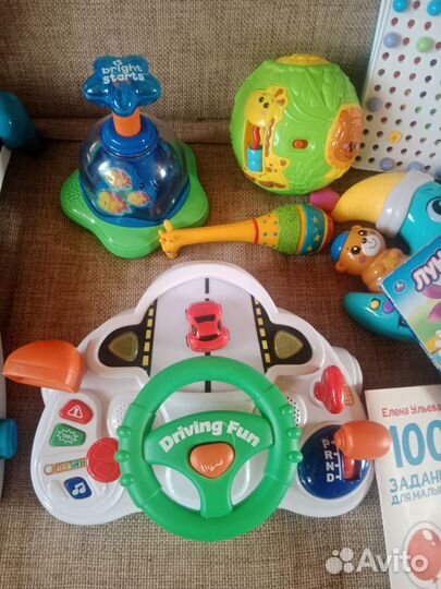 Развивающие игрушки от 1 года пакетом