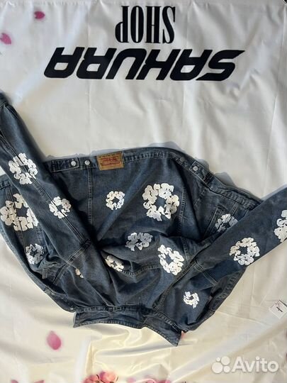 Джинсовая куртка denim tears