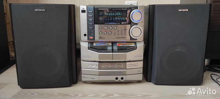 Музыкальный центр Aiwa с сабвуфером