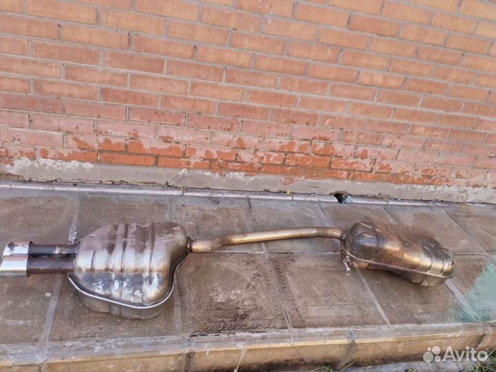 Заводская выхлопная система на Volkswagen Jetta 6