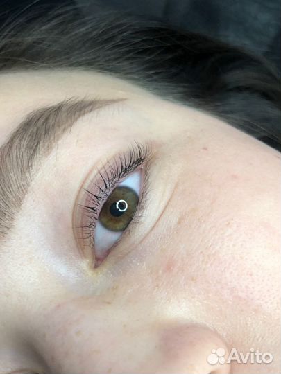 Модель на ламинирование ресниц