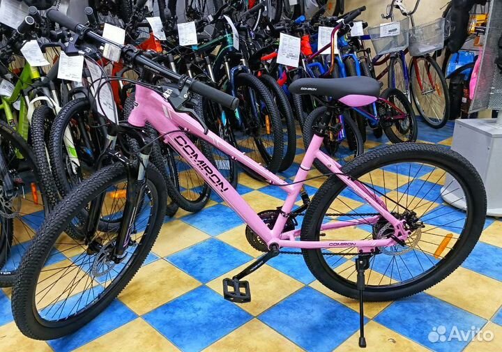 Велосипед женский алюминиевый