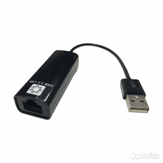 Кабель-адаптер 5bites UA2-45-02BK USB2.0 - RJ45 1