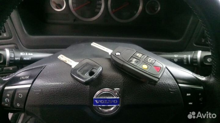 Ключ для Volvo S60/80, XC70/90, V70 с пропиской