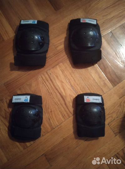 Скейтборд и защитная амуниция