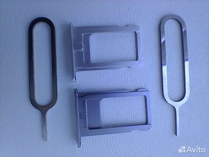 Слот для sim карты iPhone с ключом