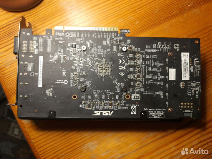 Видеокарта ROG rx570 8gb asus
