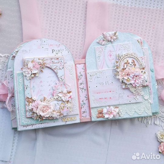 Фотоальбом в стиле скрапбукинг