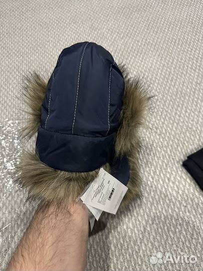 Мужская зимняя шапка ушанка меховая