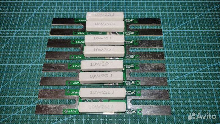 Пассивный балансир 4S для lifepo4 (комплект 4 шт)