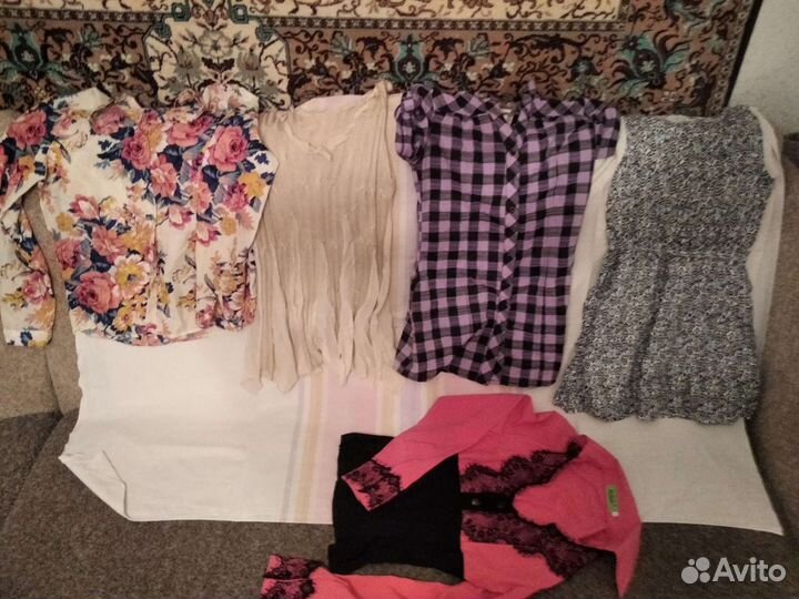 Вещи пакетом размер М