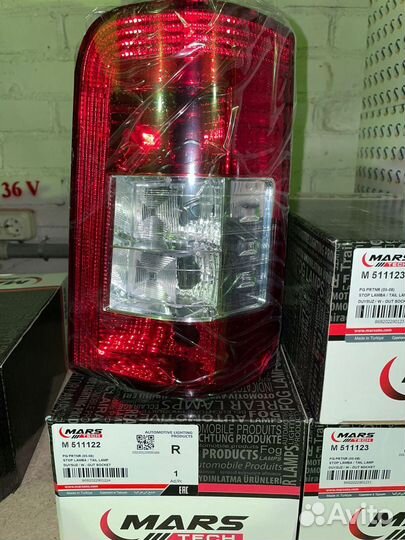 Фонарь задний peugeot citroen partner berlingo