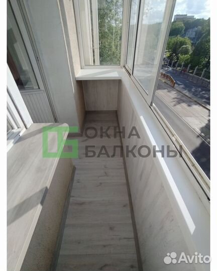 Отделка балконов и лоджии под ключ