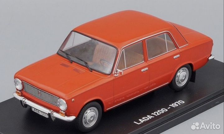 Ваз 2101 Красный 1:24 Hachette