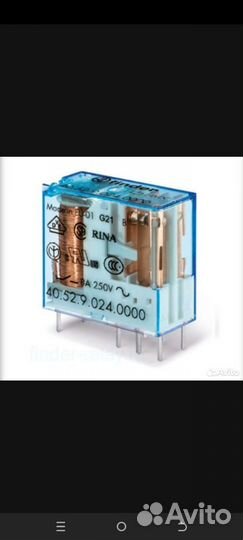 Реле finder 24v