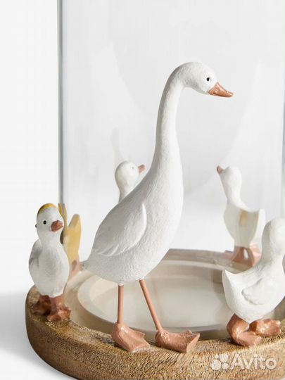 Подсвечник с гусями Next