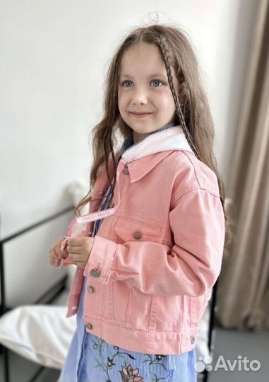 Новая джинсовка р.134-140