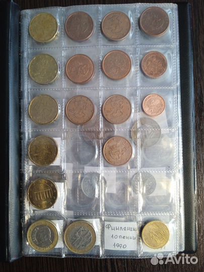 Монеты Евро (обмен)