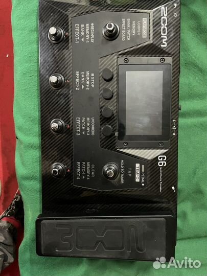 Гитарный процессор zoom g6