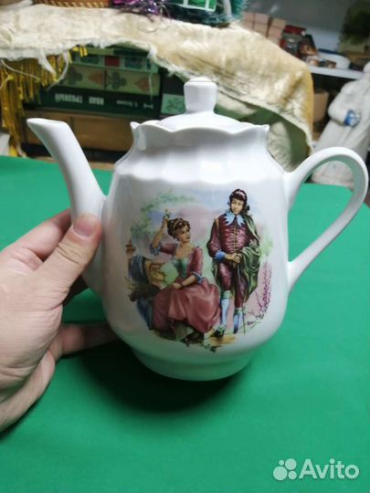 Чайник Модонна Добрушский форфоровый завод