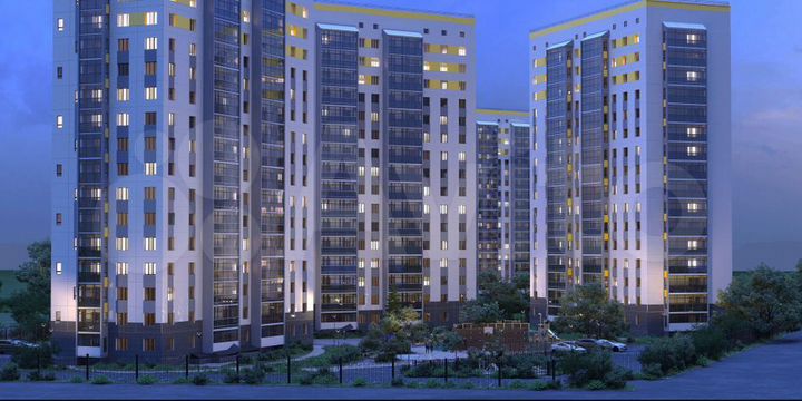 Квартира-студия, 22,8 м², 16/16 эт.