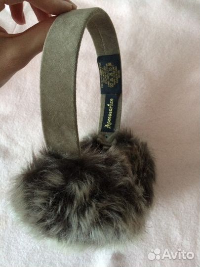 Новые Меховые наушники Accessorize(Великобритания)