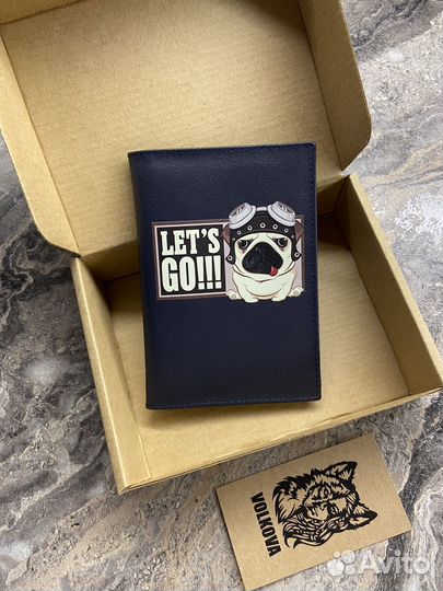 Обложка на паспорт кожаная