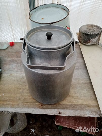 Бидончик алюминиевый