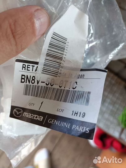 Кронштейн крепления бампера mazda 3 bk седан