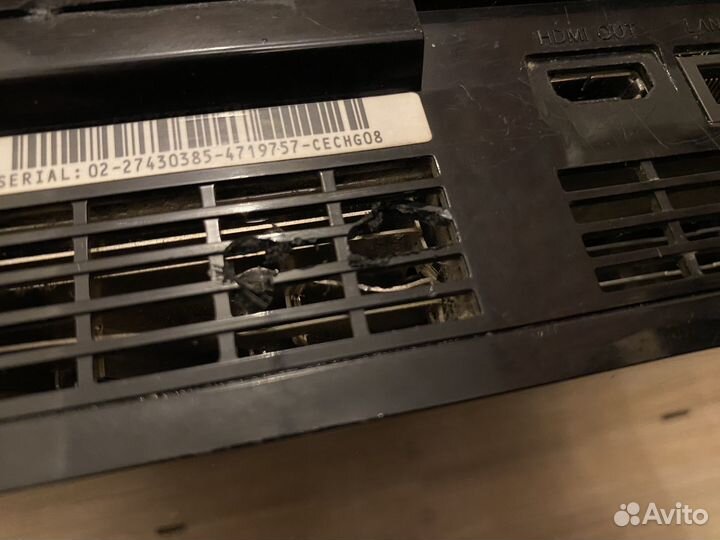 Sony Playstation 3 (PS3) Fat в рабочем состоянии