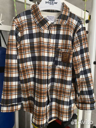 Рубашка для мальчика 92