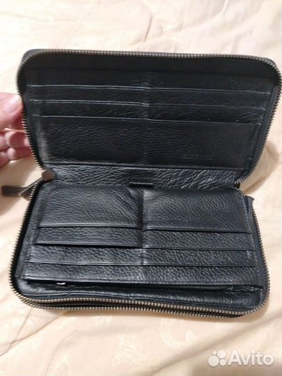 Кошелек мужской натуральная кожа