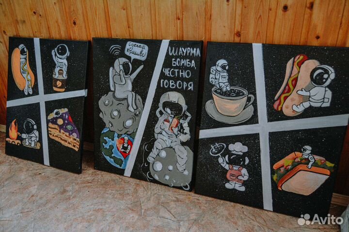 Картины для кафе, салонов и т.п